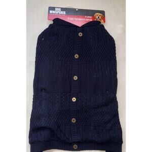 NWT Cesar Millan Dog Whisperer Blue Knit Dog Sweater – XXL